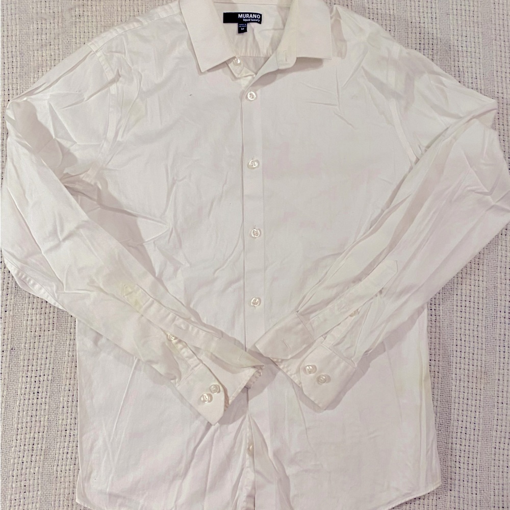 White Collared Button Down - image 2